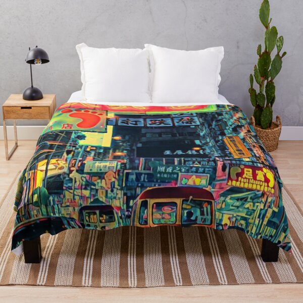 Item preview, Hong Kong At Night designed and sold by SofiaStutio.