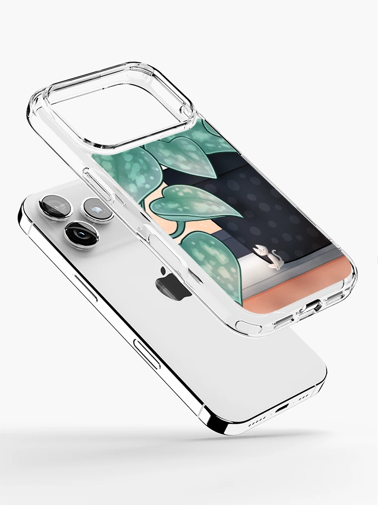 Thumbnail 2 of 5, iPhone Case, Pothos designed and sold by RaspberryMoon.