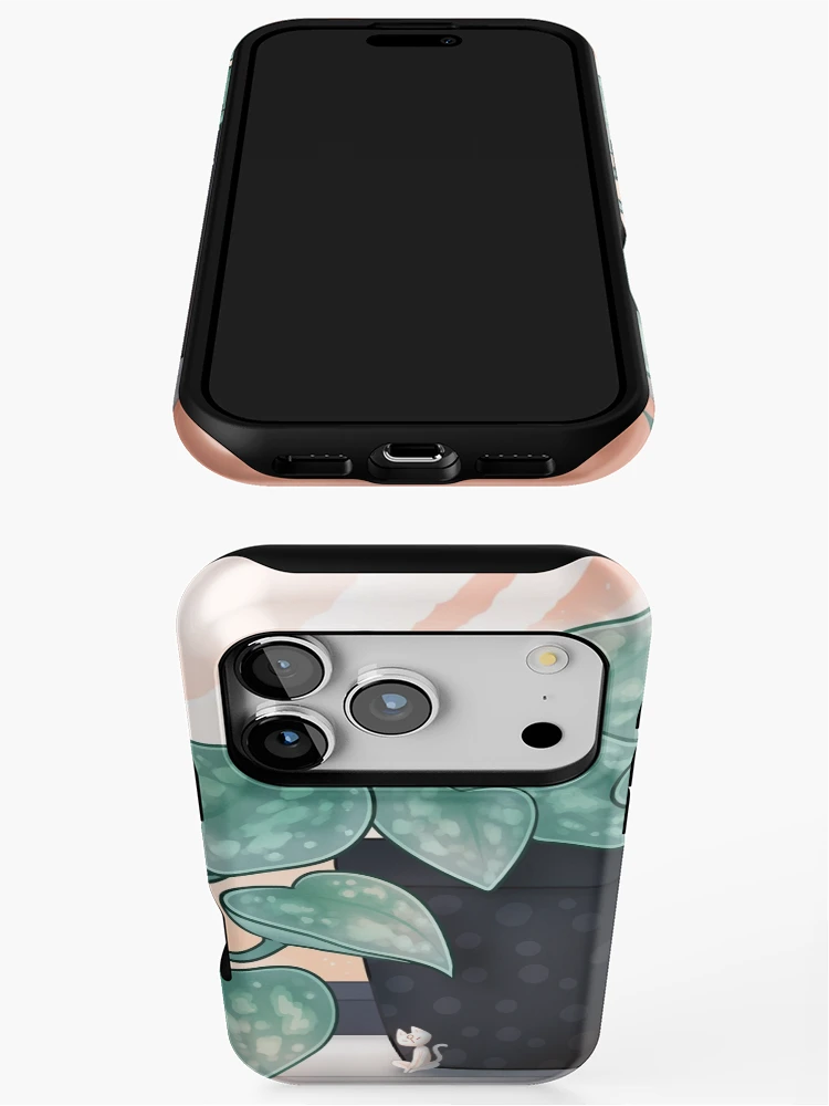 Thumbnail 3 of 4, iPhone Case, Pothos designed and sold by RaspberryMoon.