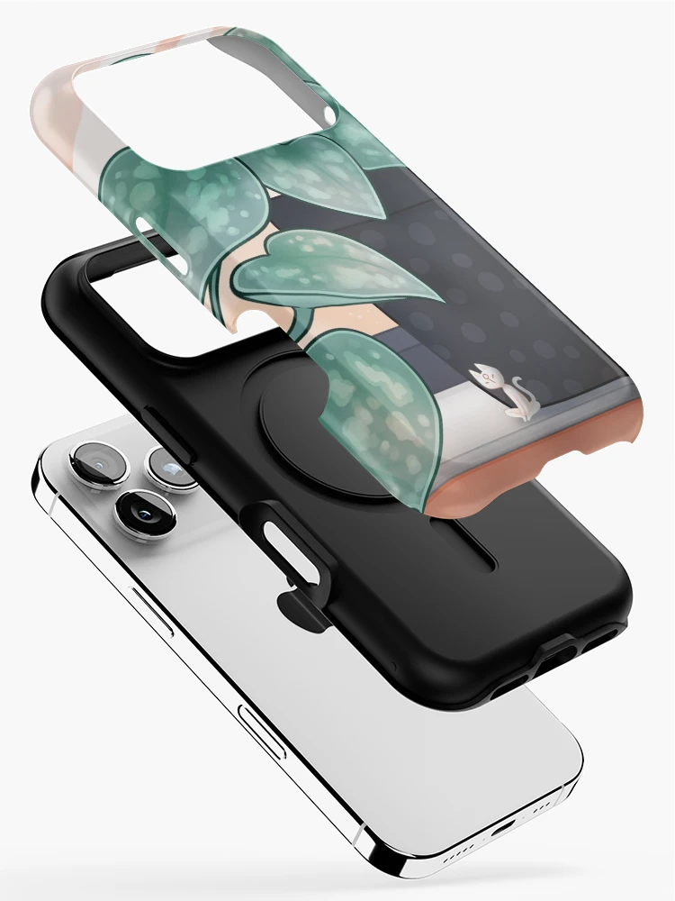 Thumbnail 2 of 4, iPhone Case, Pothos designed and sold by RaspberryMoon.