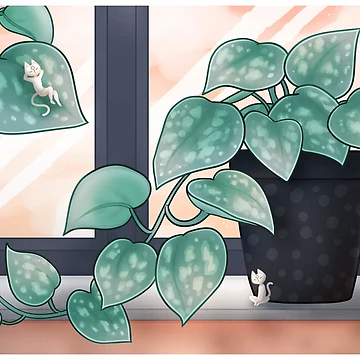 Artwork thumbnail, Pothos by RaspberryMoon