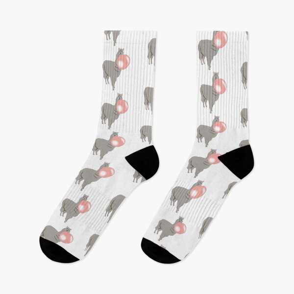 Item preview, Bubble Gum Llama Blowing Bubble designed and sold by idovedesign.