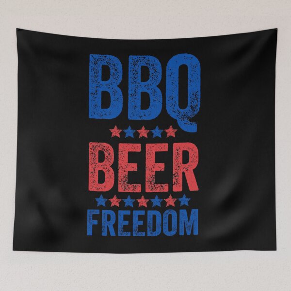 Item preview, BBQ BEER FREEDOM designed and sold by MoMasry.