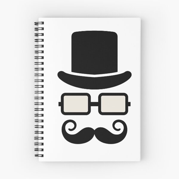 Item preview, Mustache And Wayfarer Glasses designed and sold by All in One  Design.