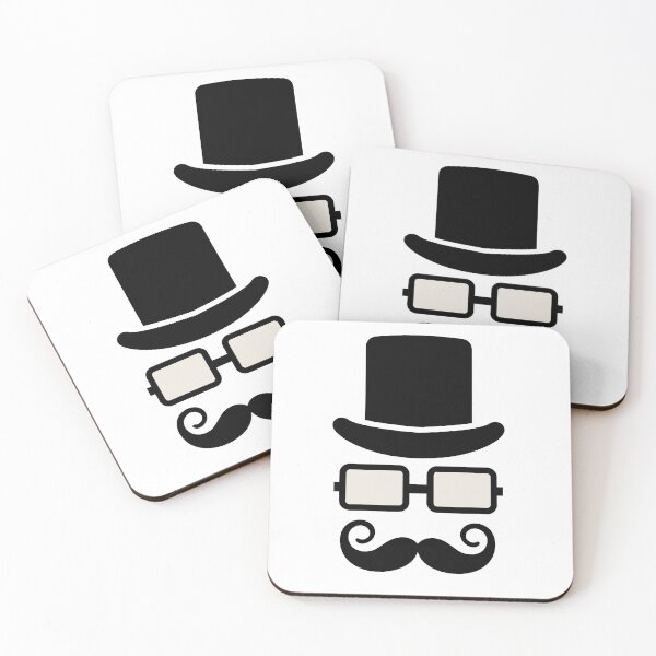 Item preview, Mustache And Wayfarer Glasses designed and sold by All in One  Design.