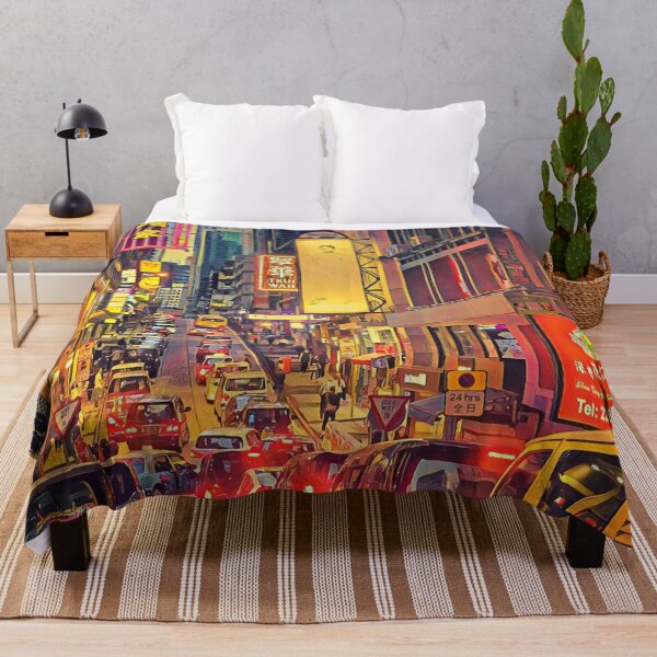 Item preview, Hong Kong At Night designed and sold by SofiaStutio.