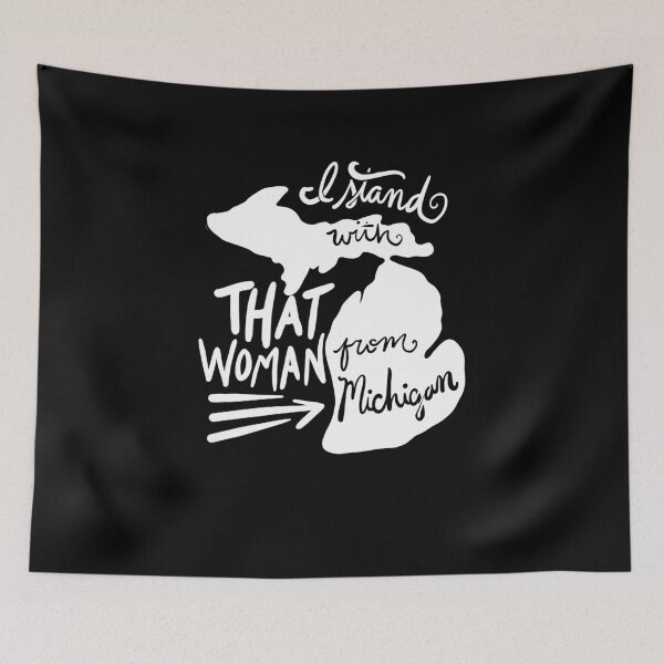 Item preview, I stand with that woman form Michigan designed and sold by FrictionMaxxing.
