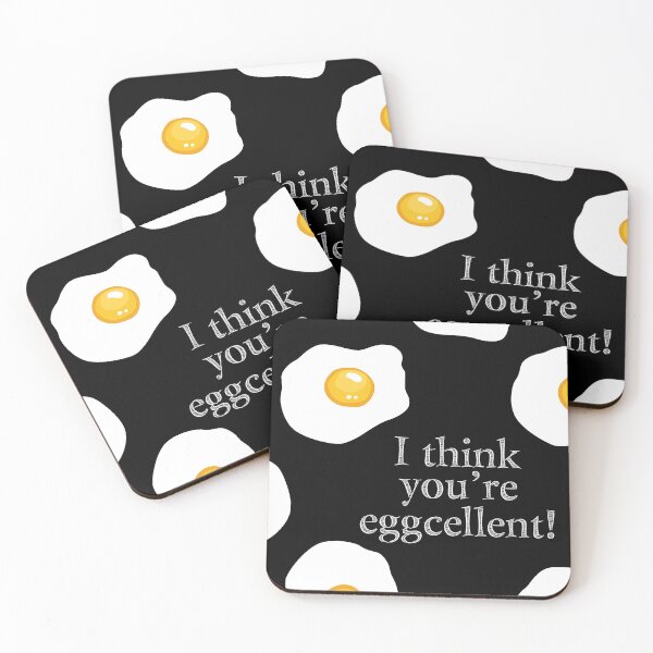 Item preview, I Think You Are Eggcellent! designed and sold by okpinsArtDesign.