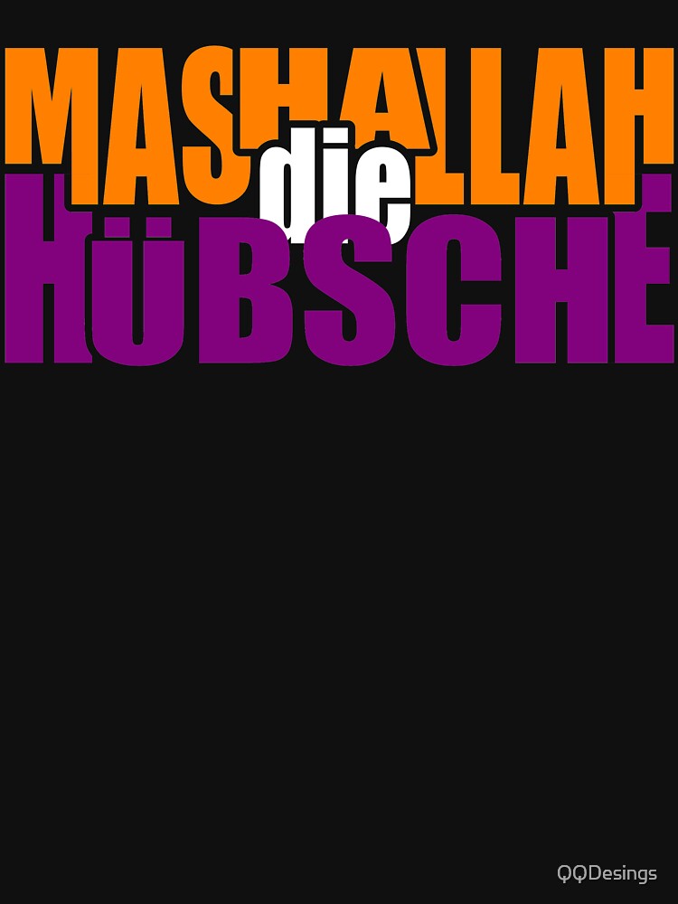 "Habibi Mashallah die Hübsche" TShirt von QQDesings Redbubble