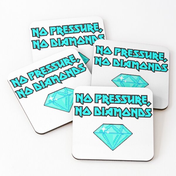 Item preview, No pressure no diamonds designed and sold by Dutchartie.