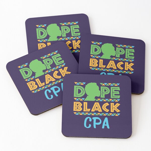 Item preview, Dope Black CPA African American Accountant designed and sold by jaygo.