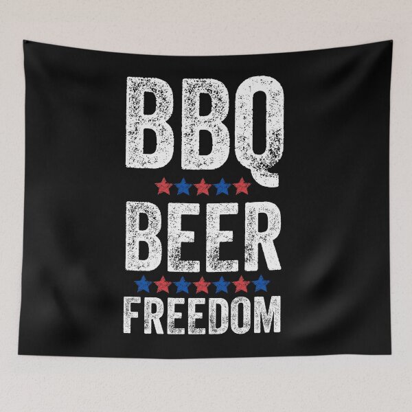 Item preview, BBQ BEER FREEDOM designed and sold by MoMasry.
