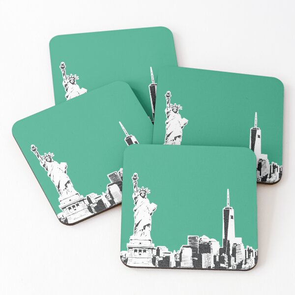 Item preview, USA-New York city Poster Art Print Item designed and sold by ZserbDesign.