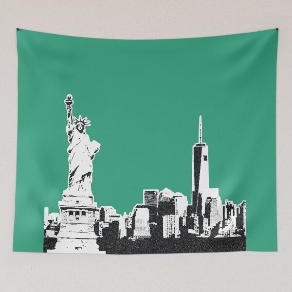 Item preview, USA-New York city Poster Art Print Item designed and sold by ZserbDesign.