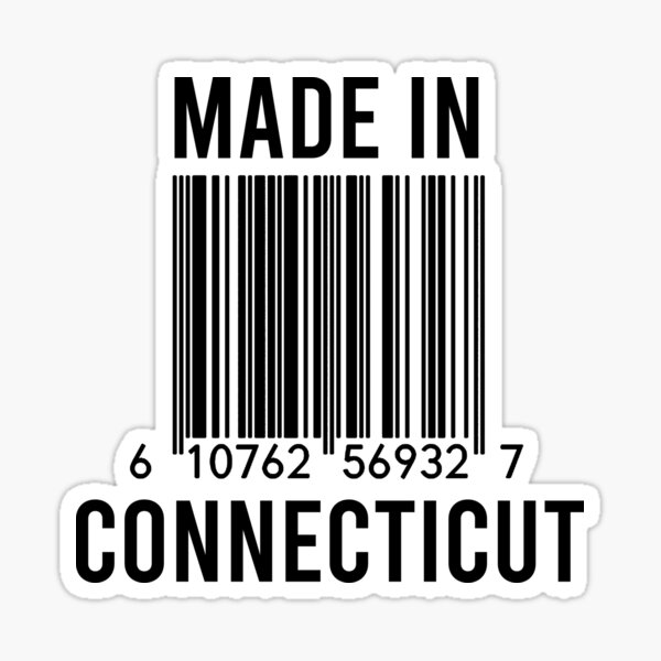Made In Connecticut Sticker