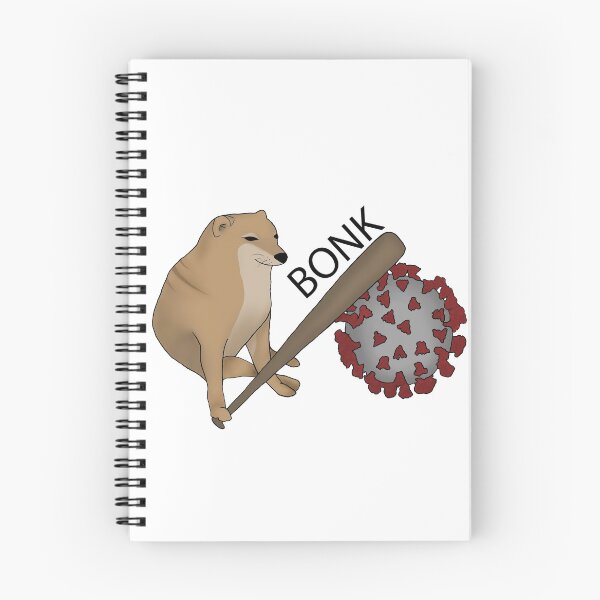 Item preview, Cheems Virums Bonk Drawing  designed and sold by UncleApo.
