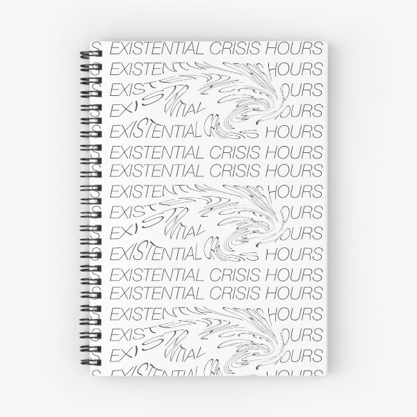Item preview, ✨existential crisis hours✨- in black designed and sold by Dante B.