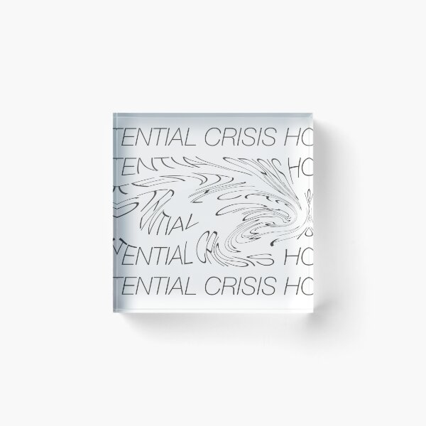 Item preview, ✨existential crisis hours✨- in black designed and sold by Dante B.