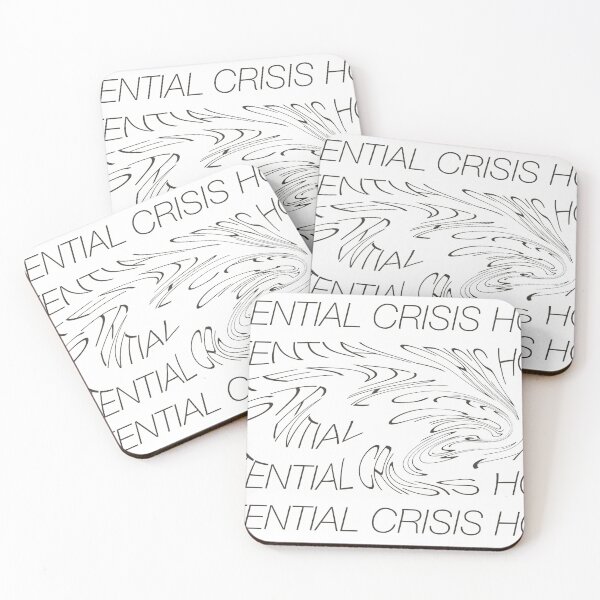 Item preview, ✨existential crisis hours✨- in black designed and sold by Dante B.