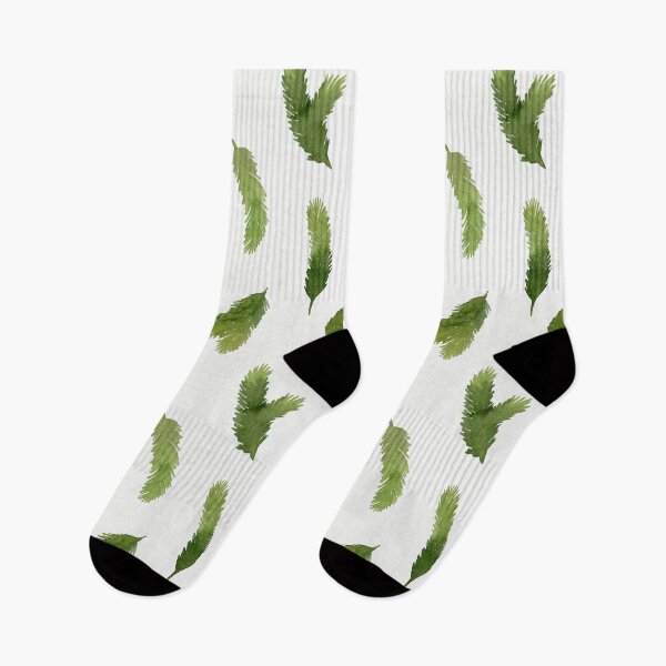 Item preview, Watercolor pine tree branches pattern designed and sold by helga-wigandt.