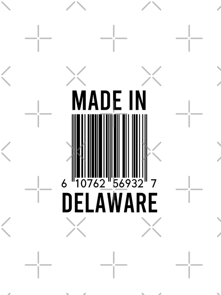 Thumbnail 4 of 4, iPhone Case, Made In Delaware designed and sold by RandomStuffShop.