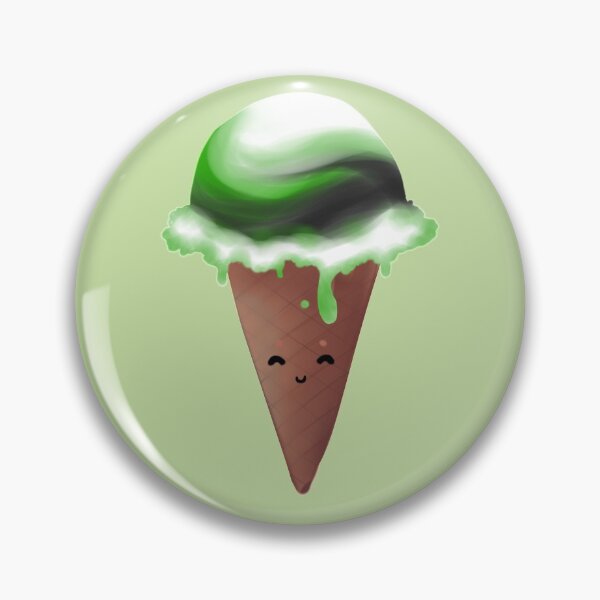 Item preview, Neutrois Pride Ice Cream (Button/Sticker/Magnet) designed and sold by KrissySempai.