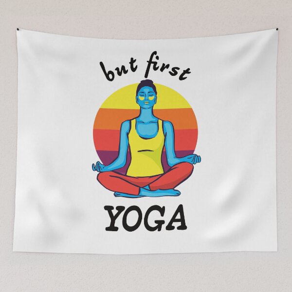 Item preview, But First Yoga designed and sold by infleims.