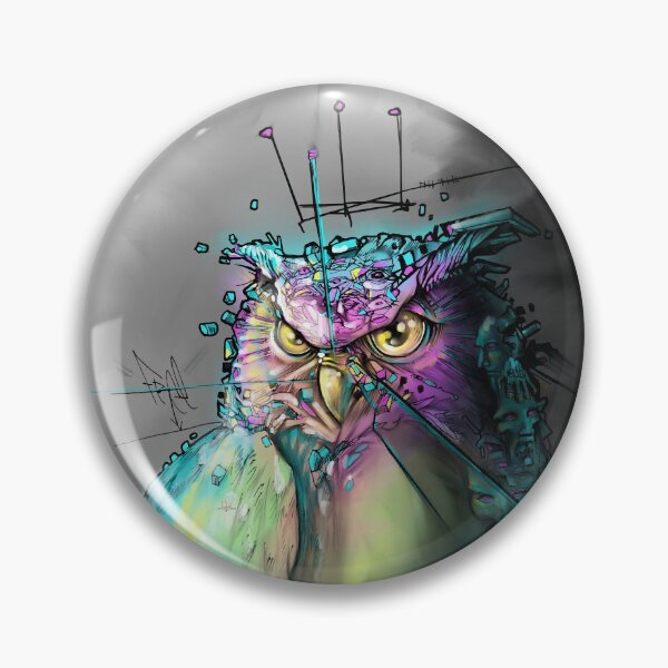 Item preview, Owl Grey designed and sold by Artist Daniel Quinones.