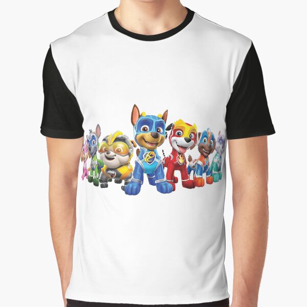 Paw Patrol Mächtige Welpen Super Paws Grafik T-Shirt