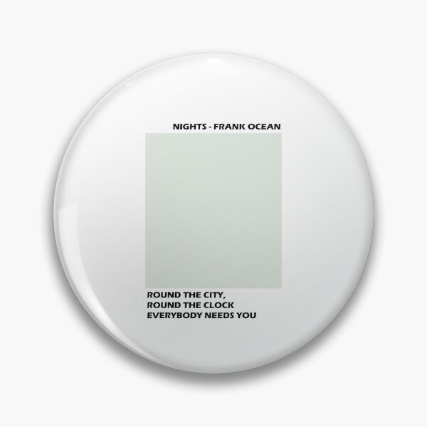 Item preview, Nights - Frank Ocean designed and sold by danieljtaylor.