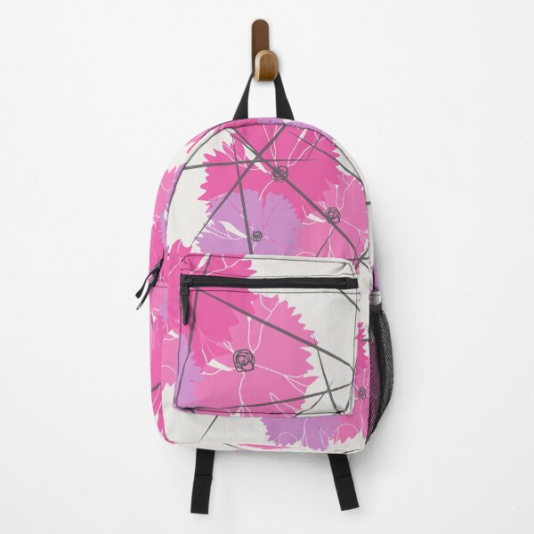 Item preview, Floral school backpack designed and sold by Fox Mix.