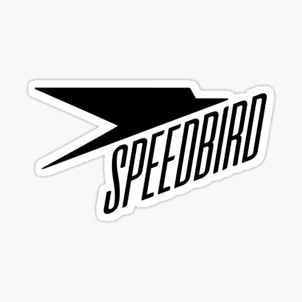 Item preview, Speedbird Nostalgia Imprint for Light Backgrounds designed and sold by ThatBetty.