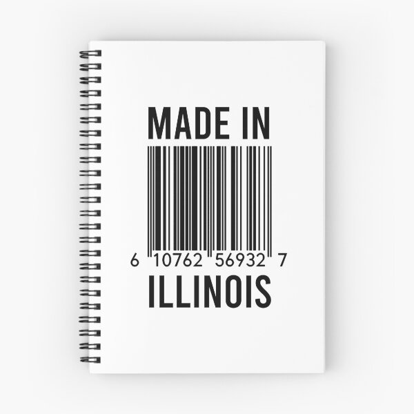 Item preview, Made In Illinois designed and sold by RandomStuffShop.