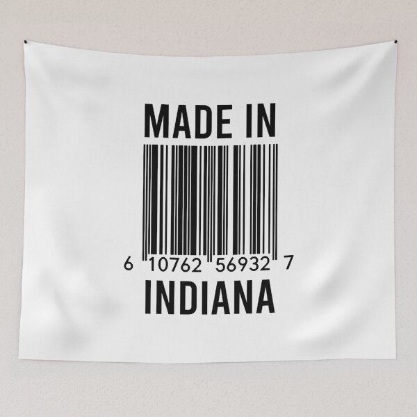 Artikelvorschau, Hergestellt in Indiana entworfen und verkauft von RandomStuffShop.