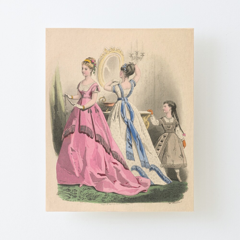 ファッションイラスト 10枚セット 1836~1850年 (905) www