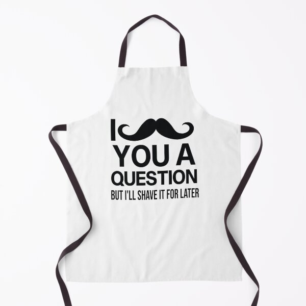 Item preview, i mustache you a question but i'll shave it for later designed and sold by All in One  Design.