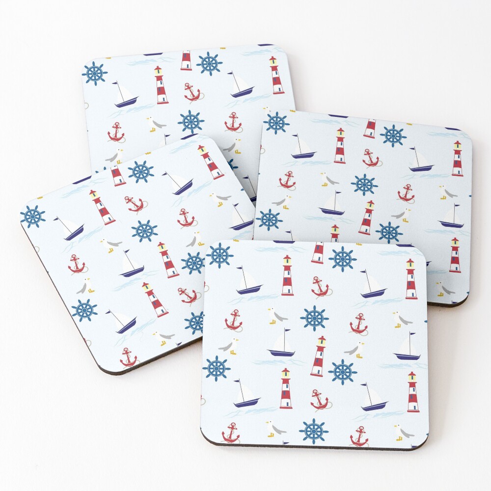 Item preview, Coasters (Set of 4) designed and sold by PatternPalace.