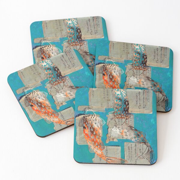 Koi Pond RB Coasters (Set of 4)