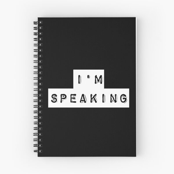 Item preview, I'm Speaking  designed and sold by SciathDe.