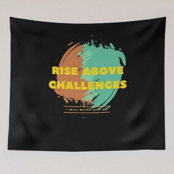Item preview, Overcomer- RISE ABOVE CHALLENGES designed and sold by DareDreams.