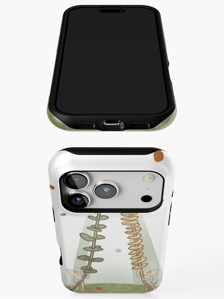 Thumbnail 3 of 4, iPhone Case, Eucalyptus designed and sold by RaspberryMoon.