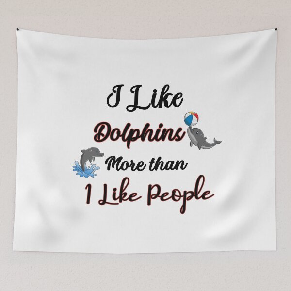 Item preview, Winter the dolphin designed and sold by Designhub14.