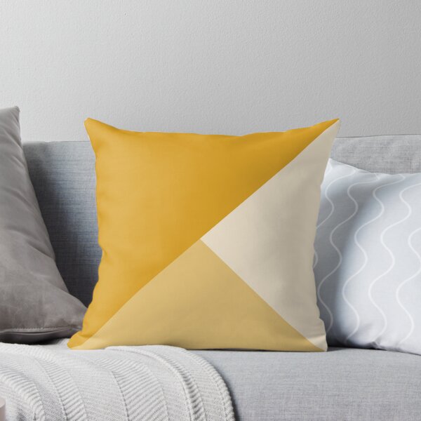 Vista previa del artículo con la obra «Geometría Gradiente - Mostaza», diseñado y vendido por La Chic.