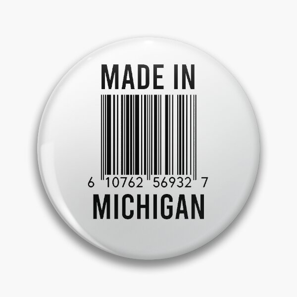 Item preview, Made In Michigan designed and sold by RandomStuffShop.