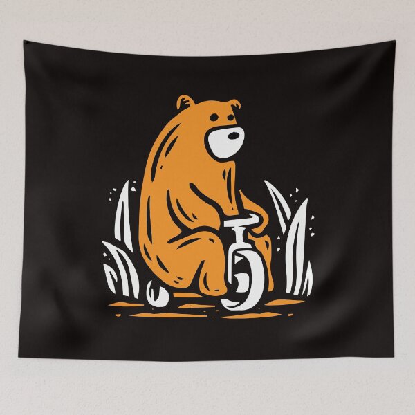 Item preview, Bear with bike designed and sold by Phate86.