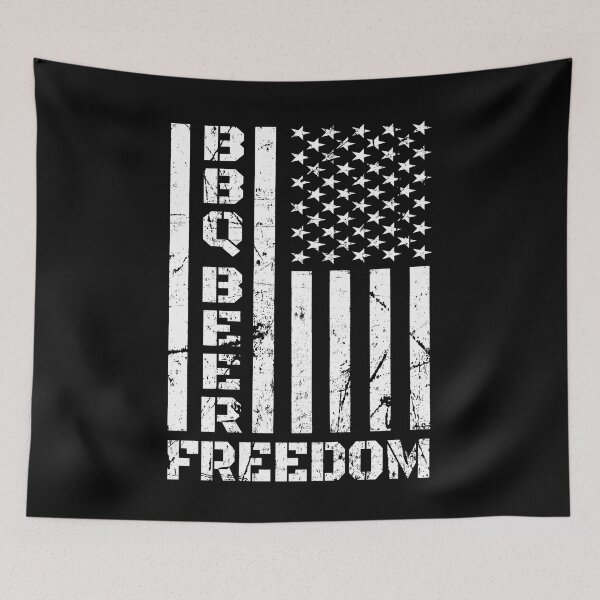 Item preview, BBQ BEER FREEDOM designed and sold by MagicBoutique.