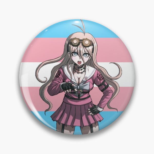 Item preview, Miu Iruma Transgender pin  designed and sold by Cosplayshin.