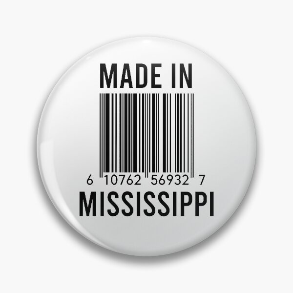 Item preview, Made In Mississippi designed and sold by RandomStuffShop.