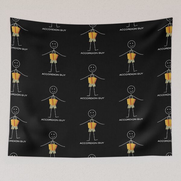 Item preview, Funny Mens Button Accordion Design designed and sold by whyitsme.