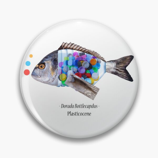 Item preview, Plasticocene: Plastic Fish Dorada designed and sold by teetata.